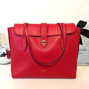 Kate Spade Red Tote Bag